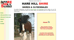Desktop Screenshot of hare-hill-shire.de